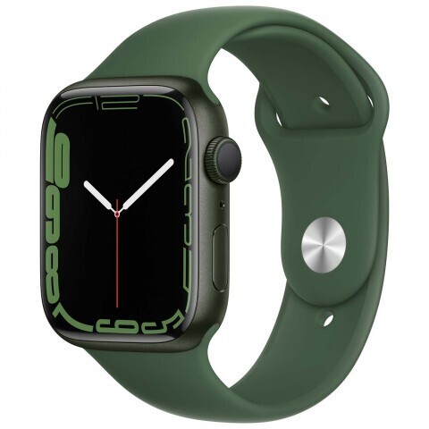 Умные часы Apple Watch Series 7 45mm Aluminium with Sport Band, зеленый клевер, R