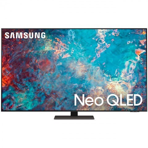 Телевизор Samsung QE55QN87AAU QLED, HDR (2021), черненое серебро