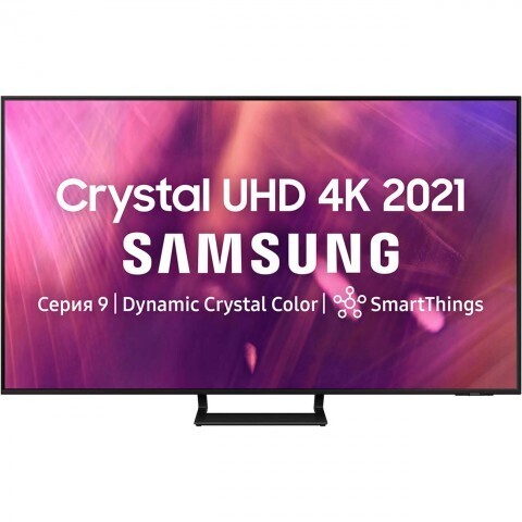 Телевизор Samsung UE65AU9000U 2021 LED, HDR, черный