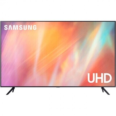 Телевизор Samsung UE85AU7100U 2021 LED, HDR RU, черный
