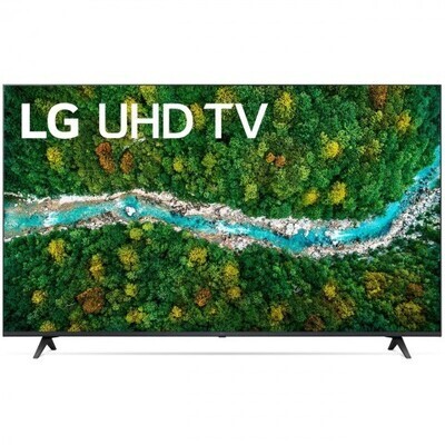 Телевизор LG 55UP77006LB LED, HDR (2021), черный