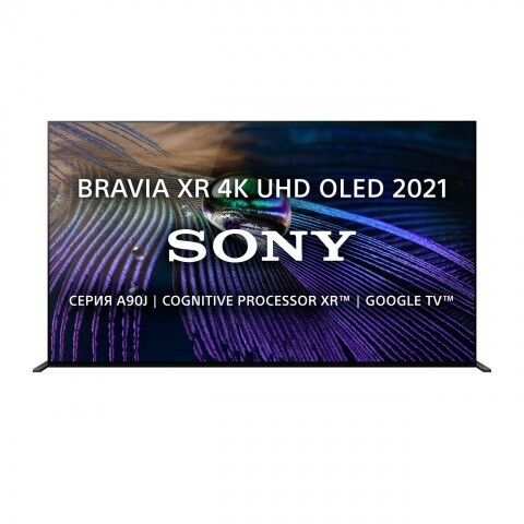Телевизор Sony XR-55A90J OLED, HDR (2021), черный титан