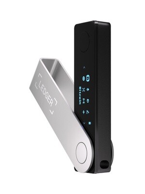 Аппаратный кошелек для криптовалюты Ledger Nano X, черный
