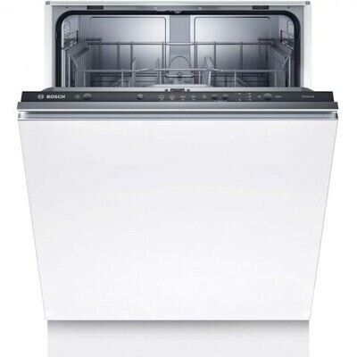 Встраиваемая посудомоечная машина Bosch SMV25BX01R, серебристый