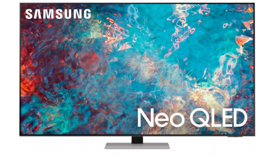 Телевизор Samsung QE55QN85AAU 2021 Neo QLED, QLED, HDR, матовое серебро