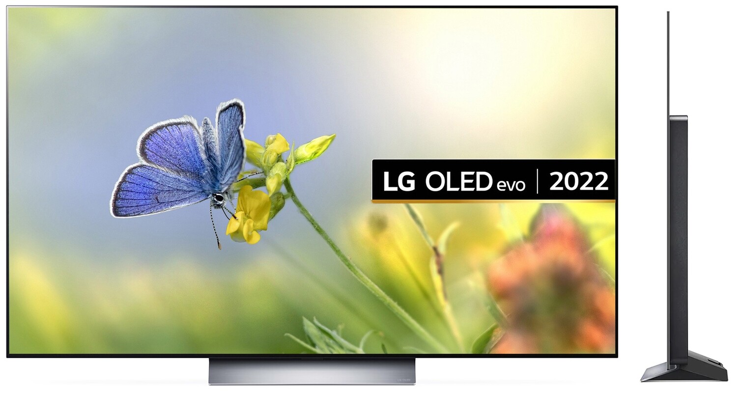 Телевизор LG OLED48C2 2022 OLED, HDR, черный