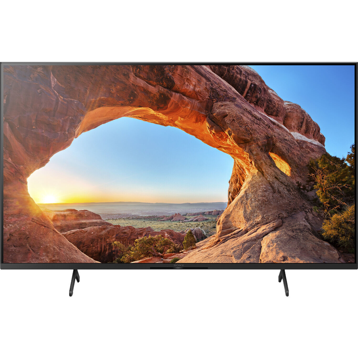 Телевизор Sony KD43X85TJ 2021 HDR, Triluminos, черный