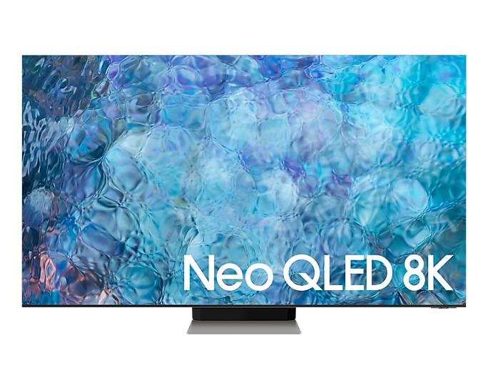 Телевизор Samsung QE75QN900AU 2021 QLED, HDR RU, нержавеющая сталь