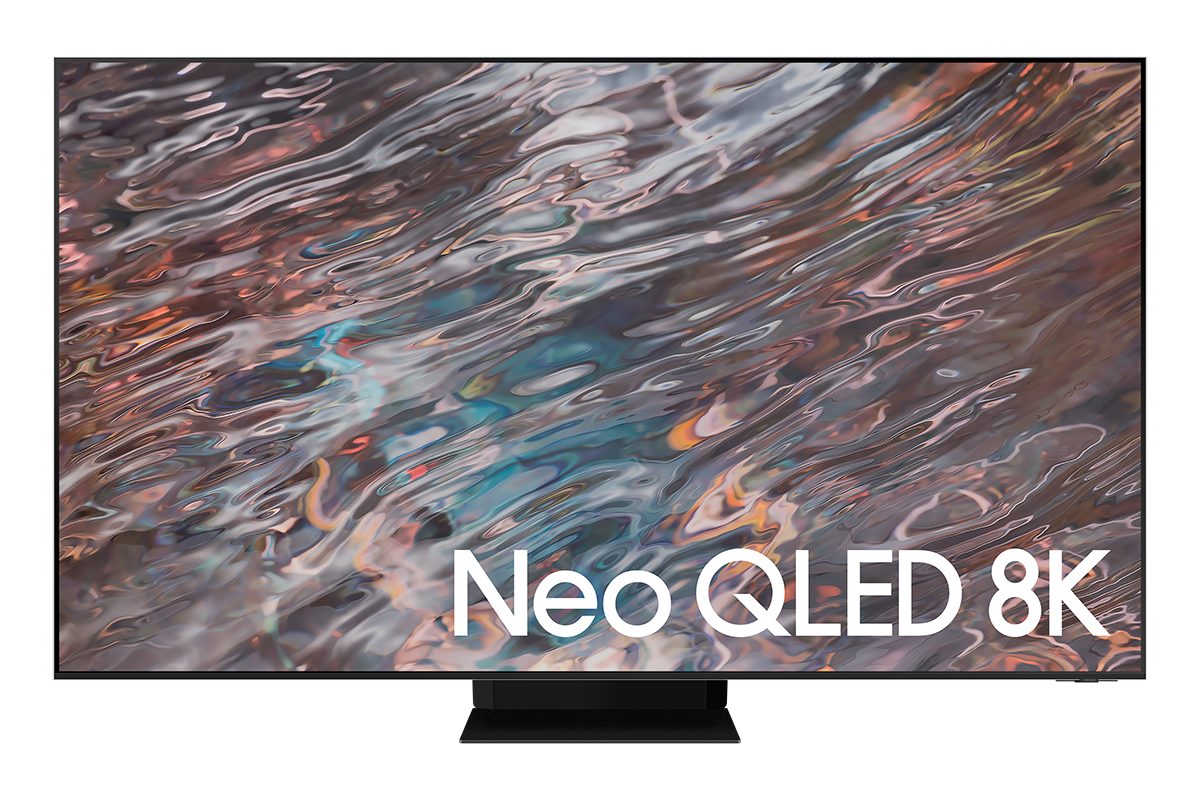 Телевизор Samsung QE65QN800AU 2021 Neo QLED, QLED, HDR, нержавеющая сталь