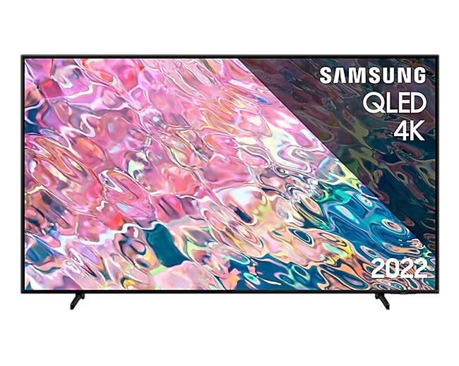 Телевизор Samsung QE55Q60BAU HDR, QLED, черный
