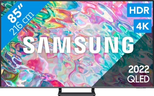 Телевизор Samsung QE85Q70B, 85", черный