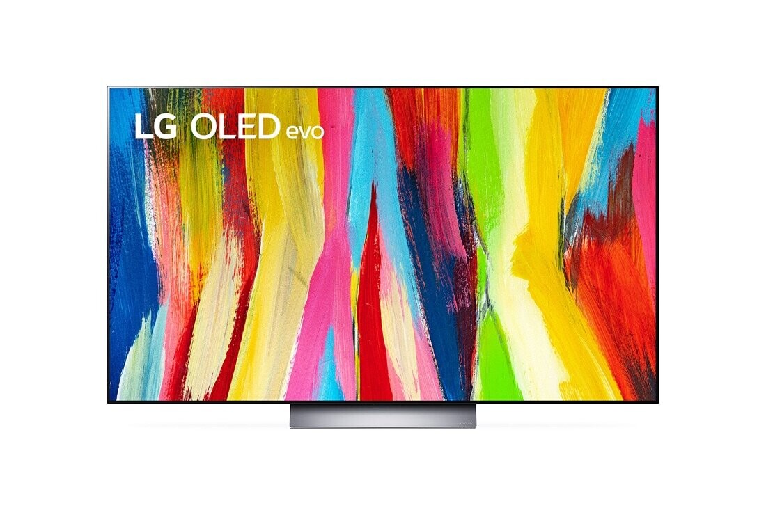 Телевизор LG OLED65C24LA HDR, OLED, серебристый