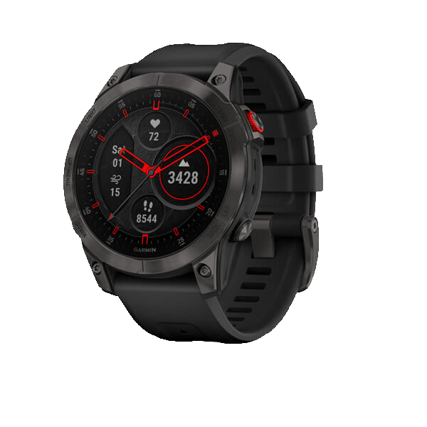 Умные часы Garmin epix (Gen 2) Sapphire Editions 47 мм Wi-Fi, Black Titanium