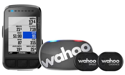 Велокомпьютер Wahoo ELEMENT BOLT GPS TICKR + RPM (WFCC3B2)
