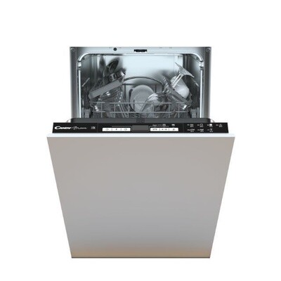Посудомоечная машина встраиваемая 45 см CANDY Brava CDIH 2D1047-08, с сушкой