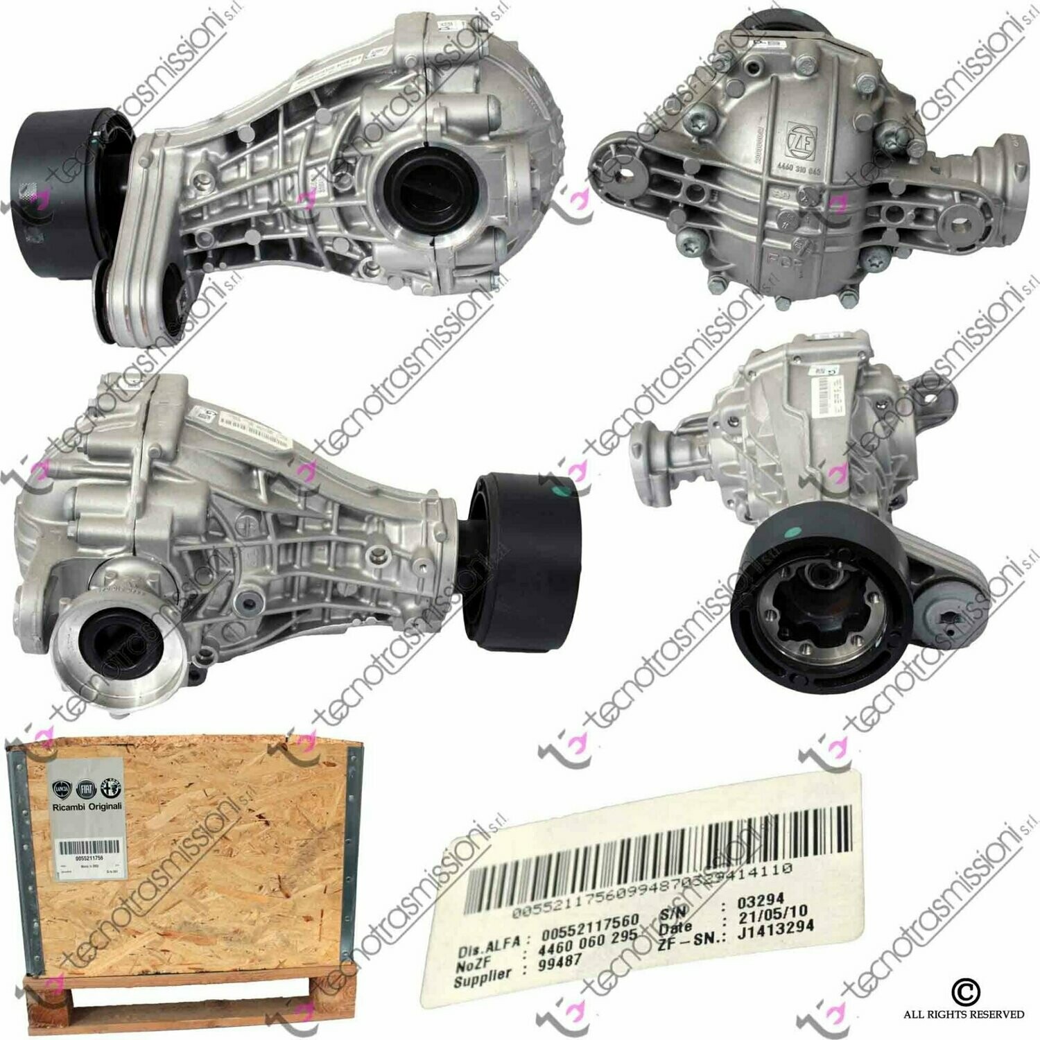 Differenziale Posteriore Alfa Romeo 159 2.4 JTD 4x4