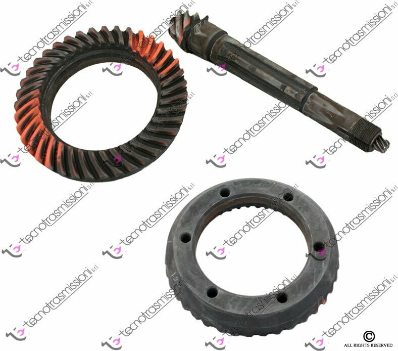 Coppia Conica Fiat 900T 7x39