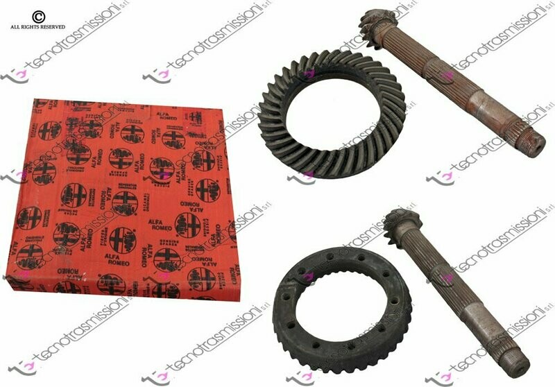 Bevel gear- pinionset Alfa Romeo 33 1.5 Boxer 9x35