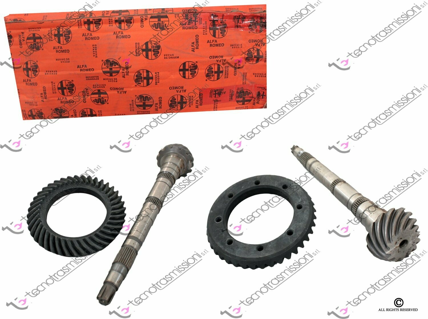 Coppia conica Alfa Romeo 75 2.4 TD 13x40