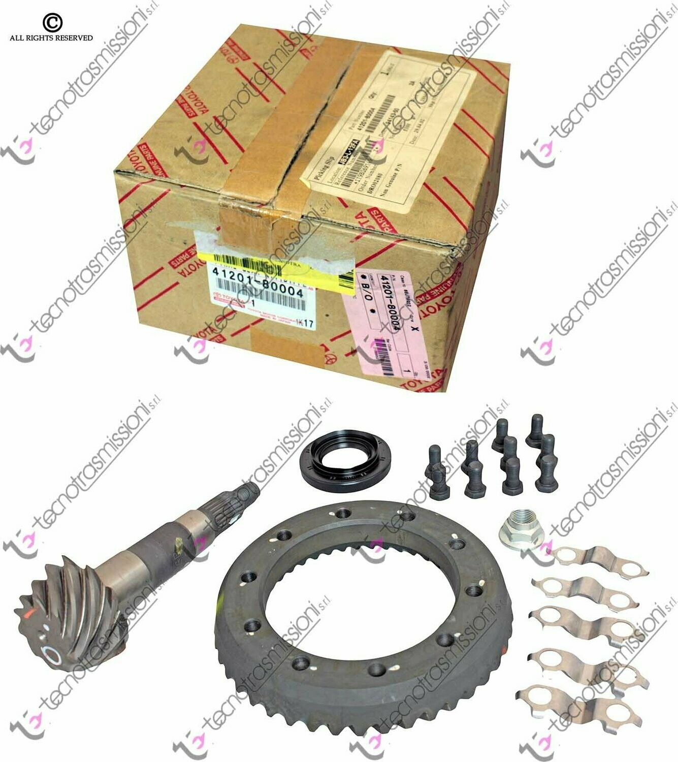 Coppia Conica Toyota Hylux 10x43