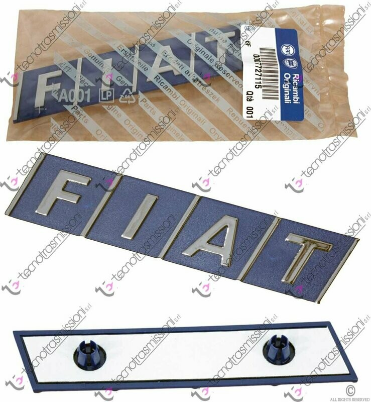 Sigla Ditta Fiat Uno Turbo Benzina