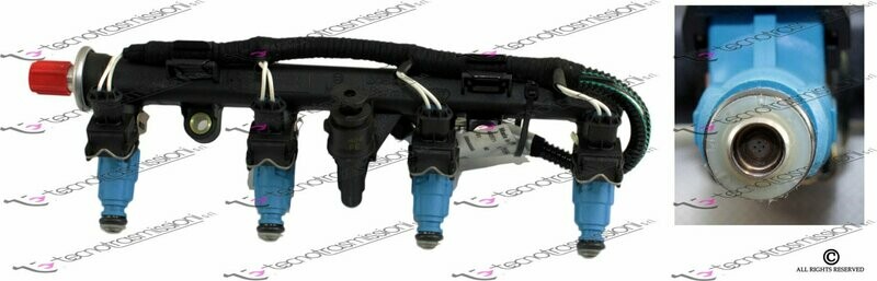 Rampa Iniettori Completa Fiat-Lancia 1.2 16V