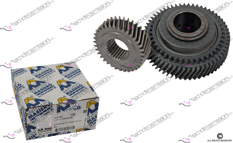 Kit Ingranaggi 5° marcia 58x35 Fiat Ducato 2.8 TD