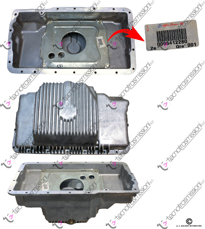 Coppa Olio Alfa Romeo 155-Spider 2.5 V6-3.0 V6 12V