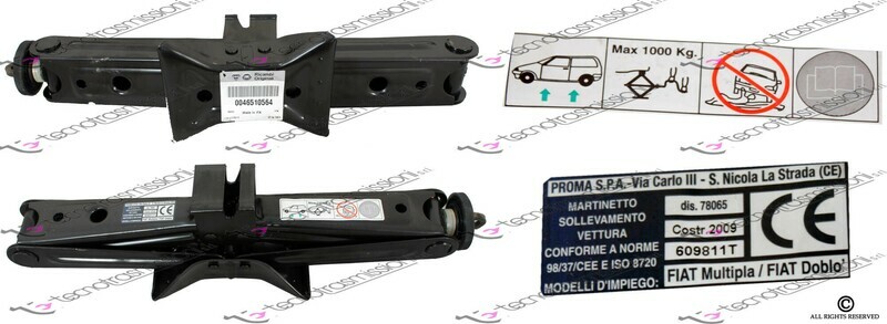 Martinetto Fiat Multipla-Doblò