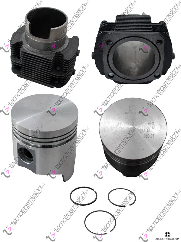 Kit Canne Pistoni Fiat 126 Ø 73.50