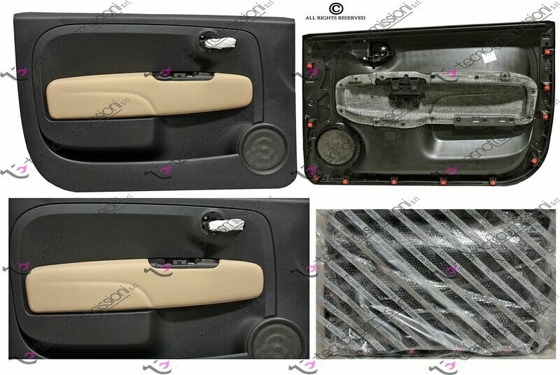 Door Panel Left 500 Abarth Tributo Ferrari-Maserati