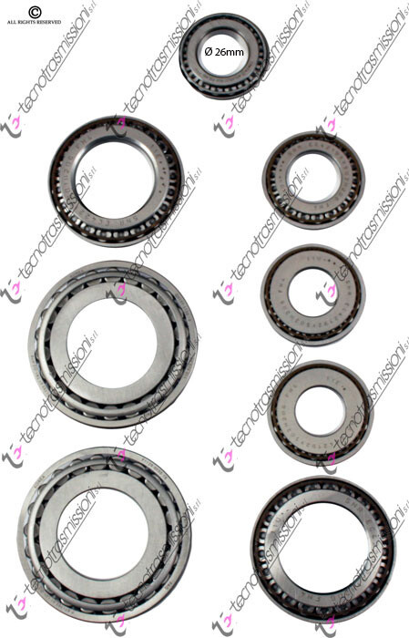Kit cuscinetti cambio C544 M32  1.9 JTD - 1.6 JTD