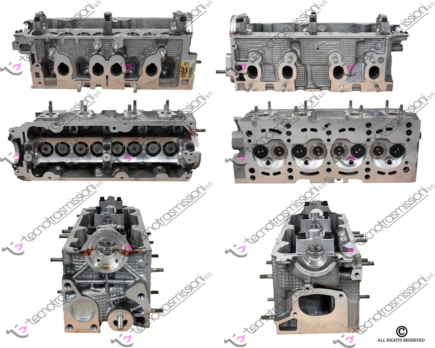 Testa Cilindri Fiat Lancia 1.2  - 1.4 Benzina - GPL