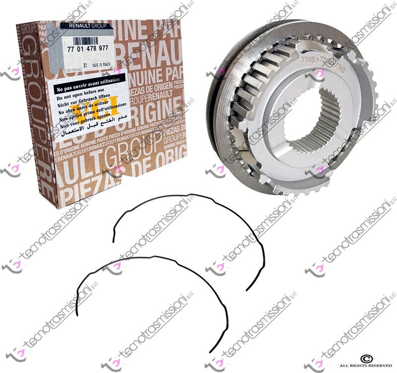 Kit manicotto rigido 5°-6° Renault PF6 2.3 dCi