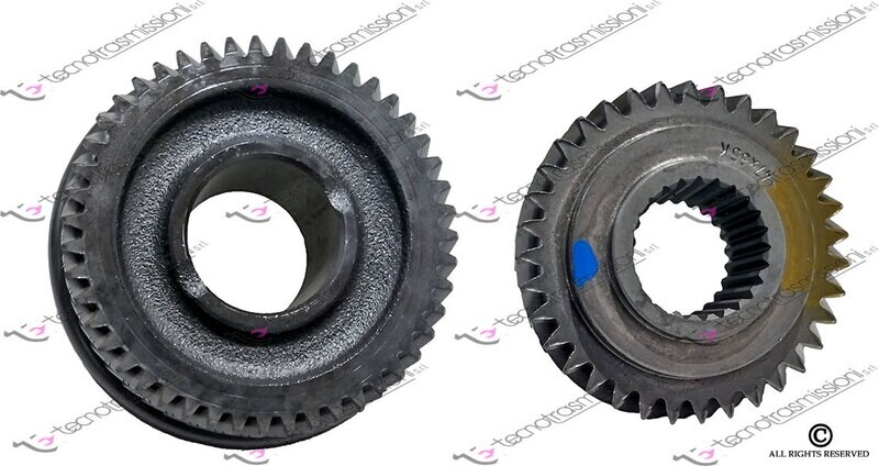 Kit ingranaggi 5° 47x35 Peugeot - Citroen - Fiat - K31002N