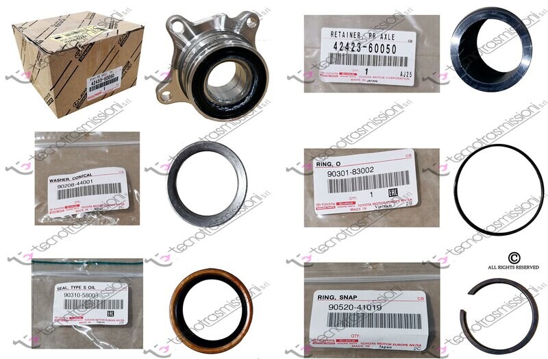 Kit cuscinetto ruota ruota destro Toyota - Lexus