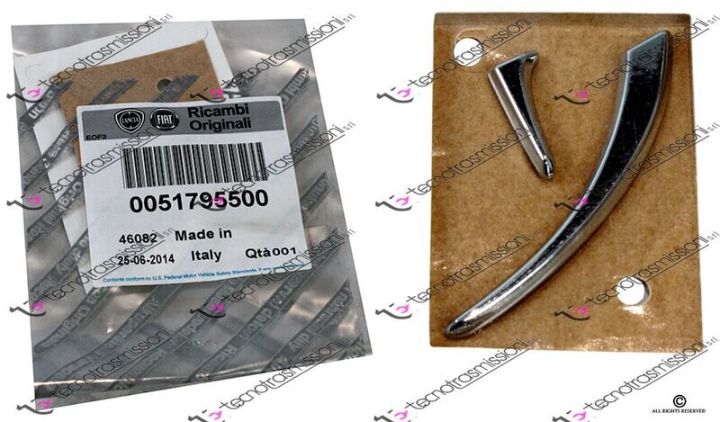 Logo Lancia y SKU 51795500