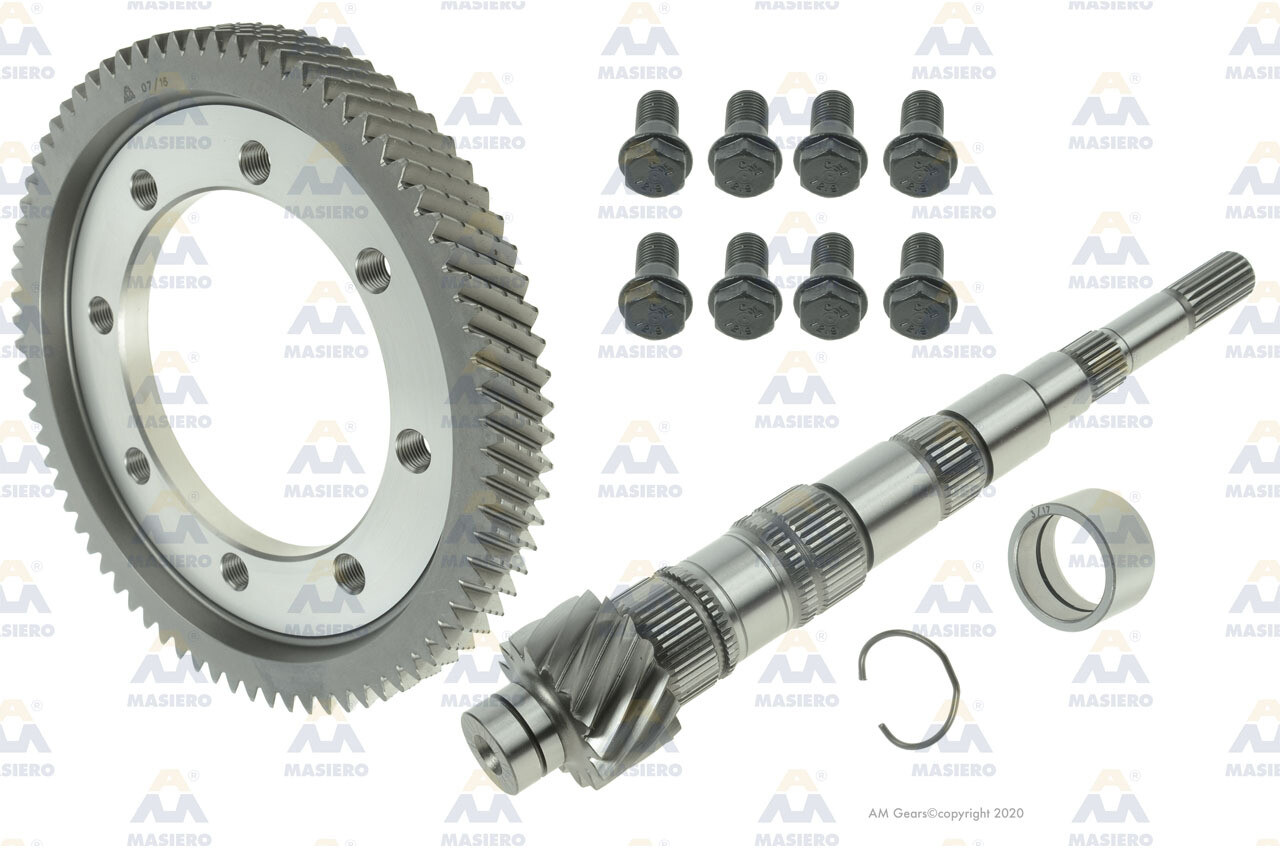Kit pignone corona VW GQG-GVW-HBJ 6m