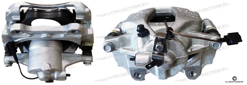 Pinza anteriore sinistra 500 Abarth