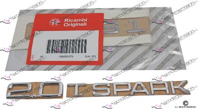 SIGLA MODELLO ALFA ROMEO 2.0 T.SPARK SIGLA MODELLO ALFA ROMEO 2.0 T.SPARK
