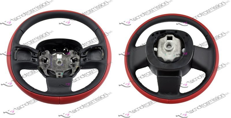 VOLANTE FIAT 500L COLORE ROSSO COD. 735560297