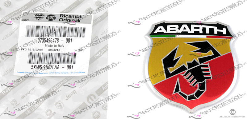 LOGO ANTERIORE 500 ABARTH 735496478