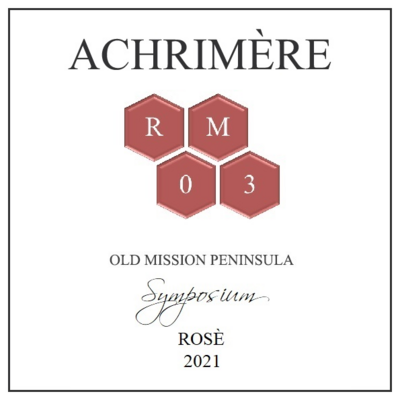 Achrimère Symposium Rosé 2021 (6 bottles)