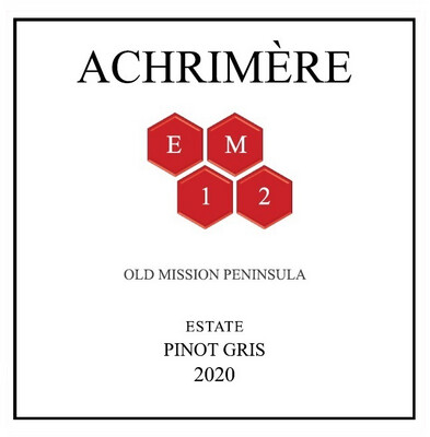 Achrimère EM12 Pinot Gris - 4 Bottles