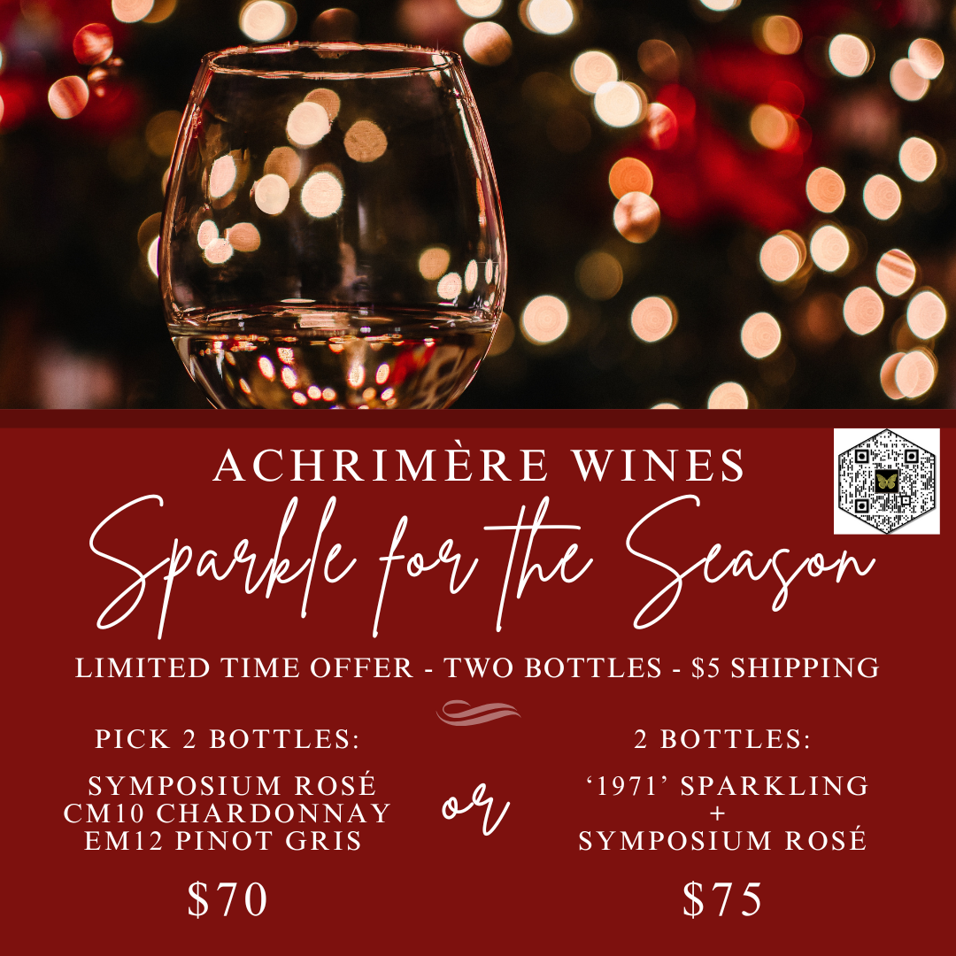 HOLIDAY GIFT SET - 2 BOTTLES (Rose and Pinot Gris)