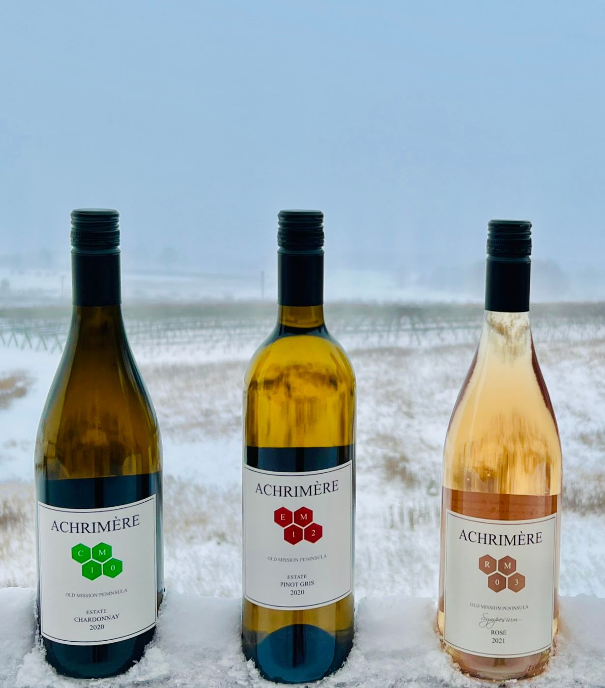 Introductory Set - 3 BOTTLES (Rose, Chardonnay, Pinot Gris)
