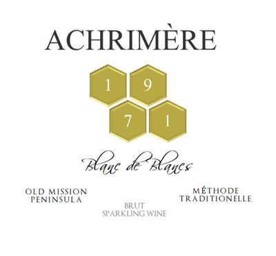 Achrimère '1971 ' Blanc de Blancs - 12 bottles