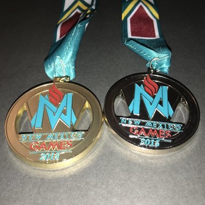 2015 New Mexico Games Medal