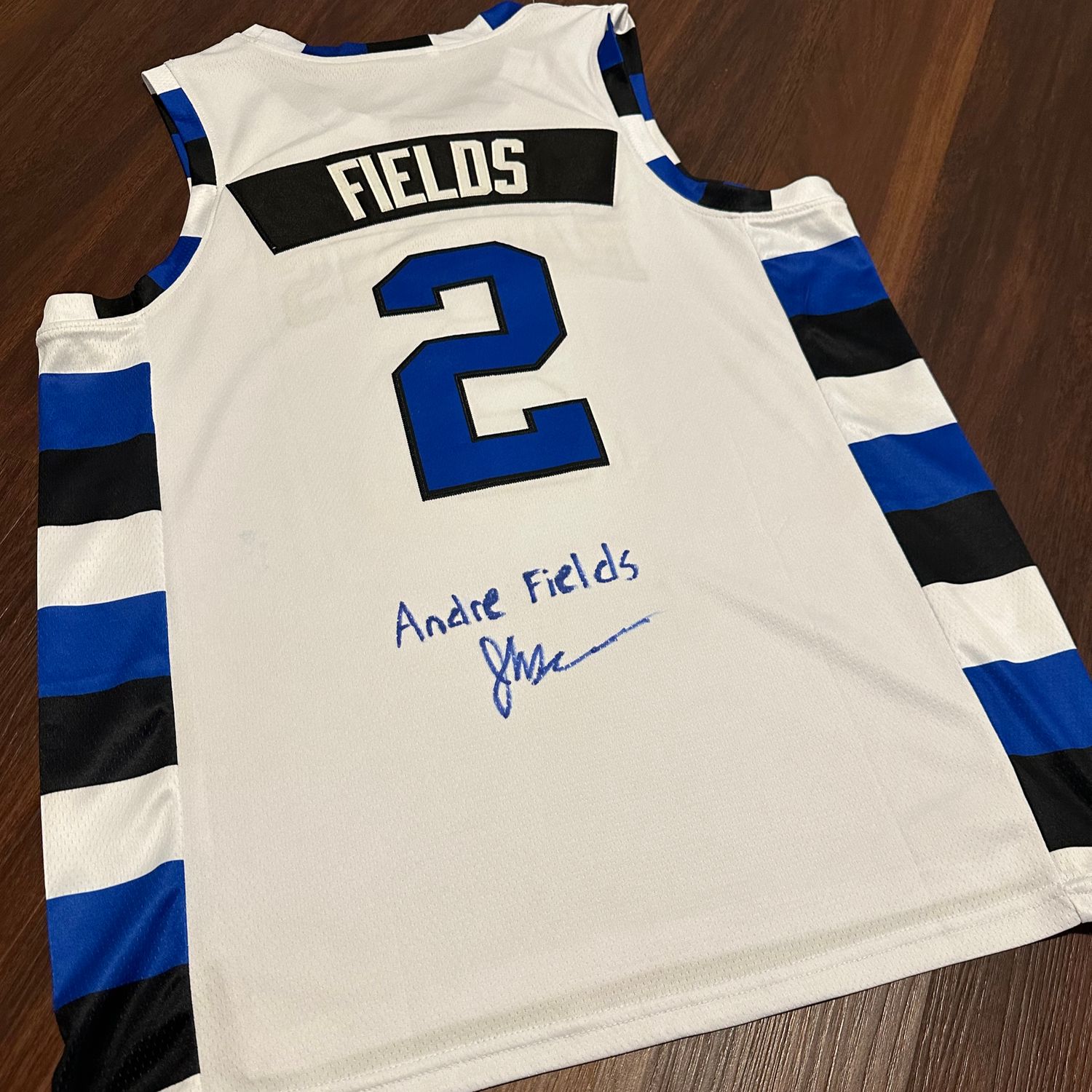 Worn &amp; Signed Fields Jersey Raffle