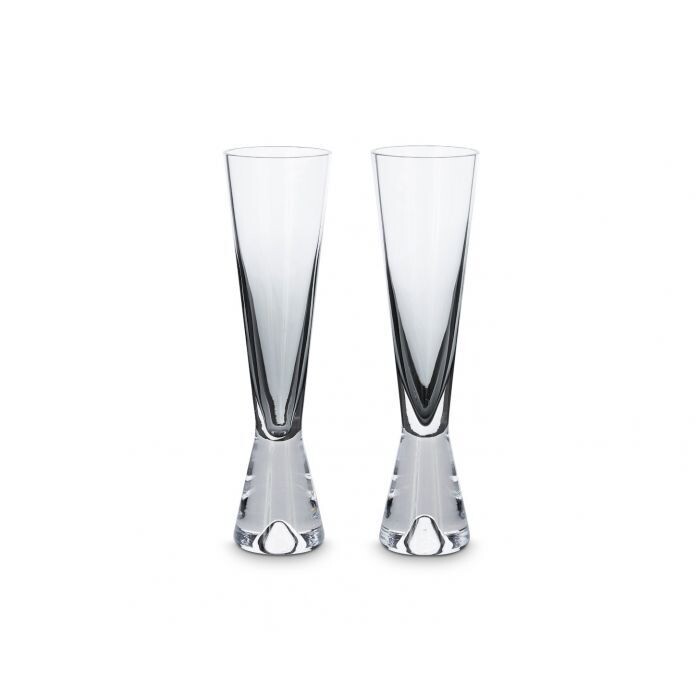 Tom Dixon Tank Champagne Flutes Black